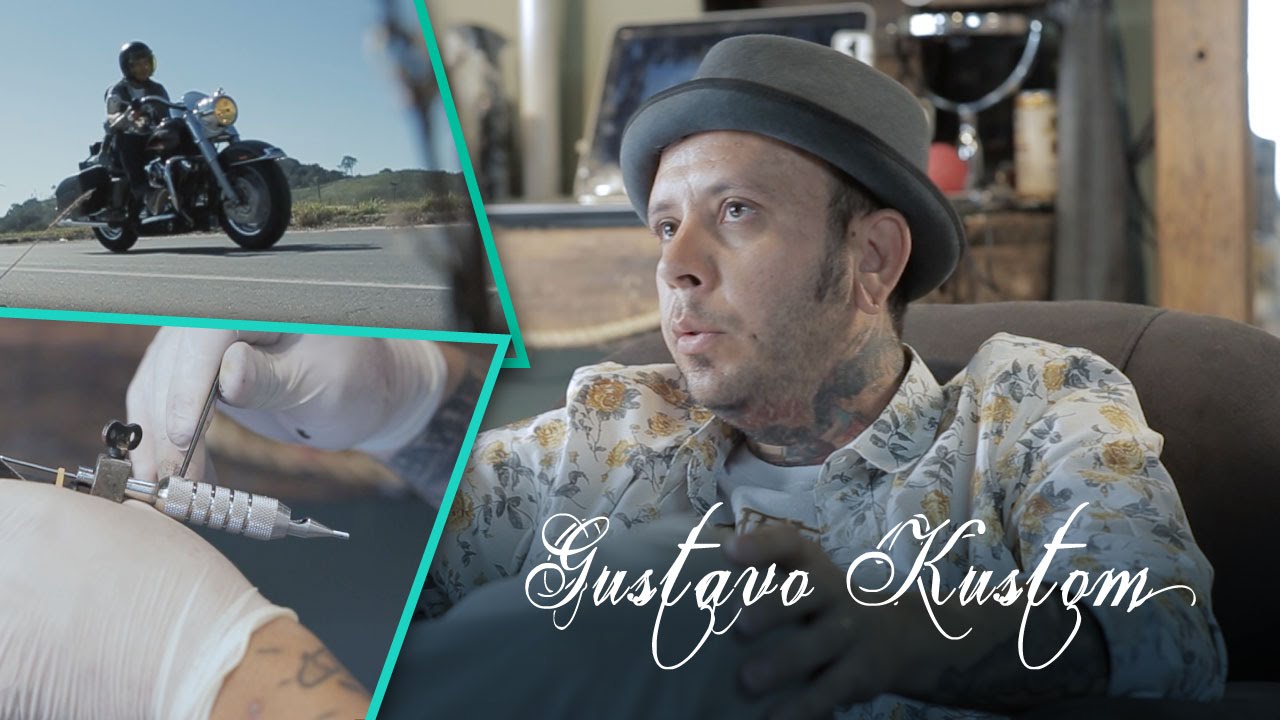 Tatuador Gustavo Kustom conta um pouco de sua jornada e dá dicas para iniciantes