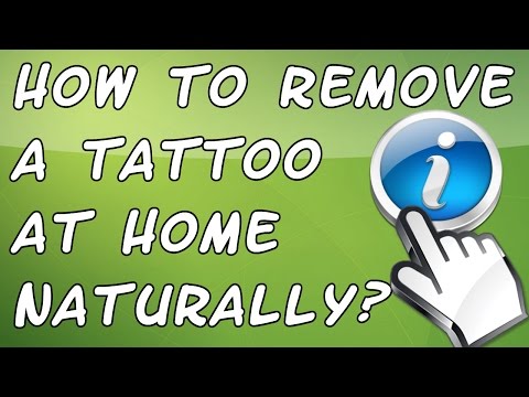 Como remover uma tattoo em casa naturalmente? How To Remove a Tattoo At Home Naturally?