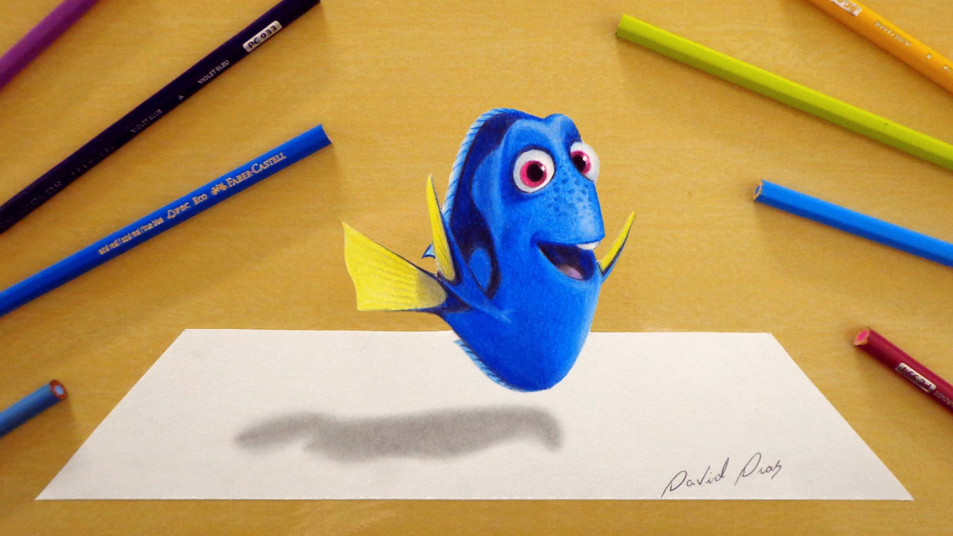 3D Drawing: Dory | Finding Dory