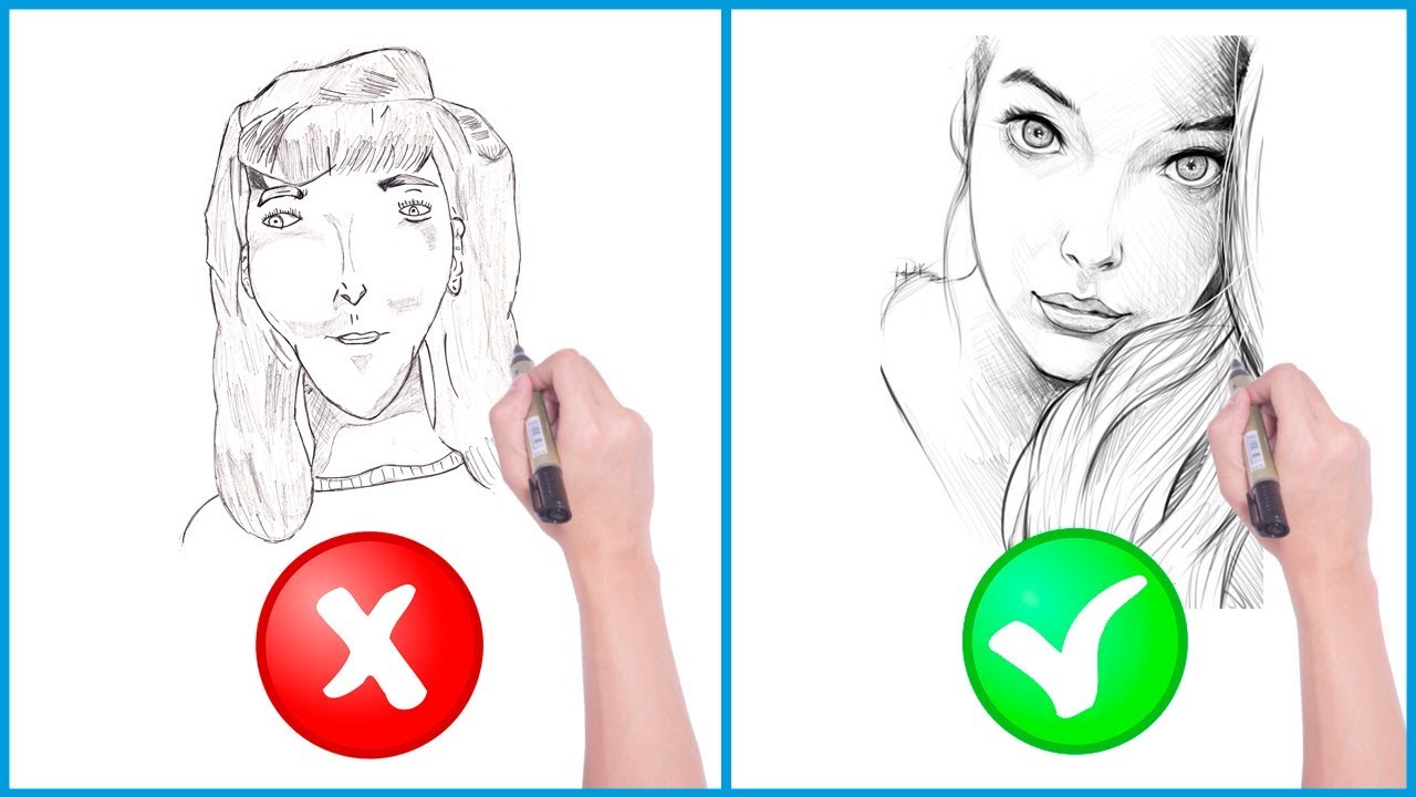 Como Fazer Os Traços Iniciais Para Um Desenho Realista