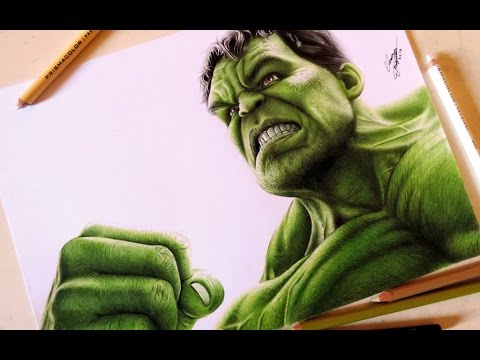 Drawing Incredible Hulk | Desenhando o Incrível Hulk