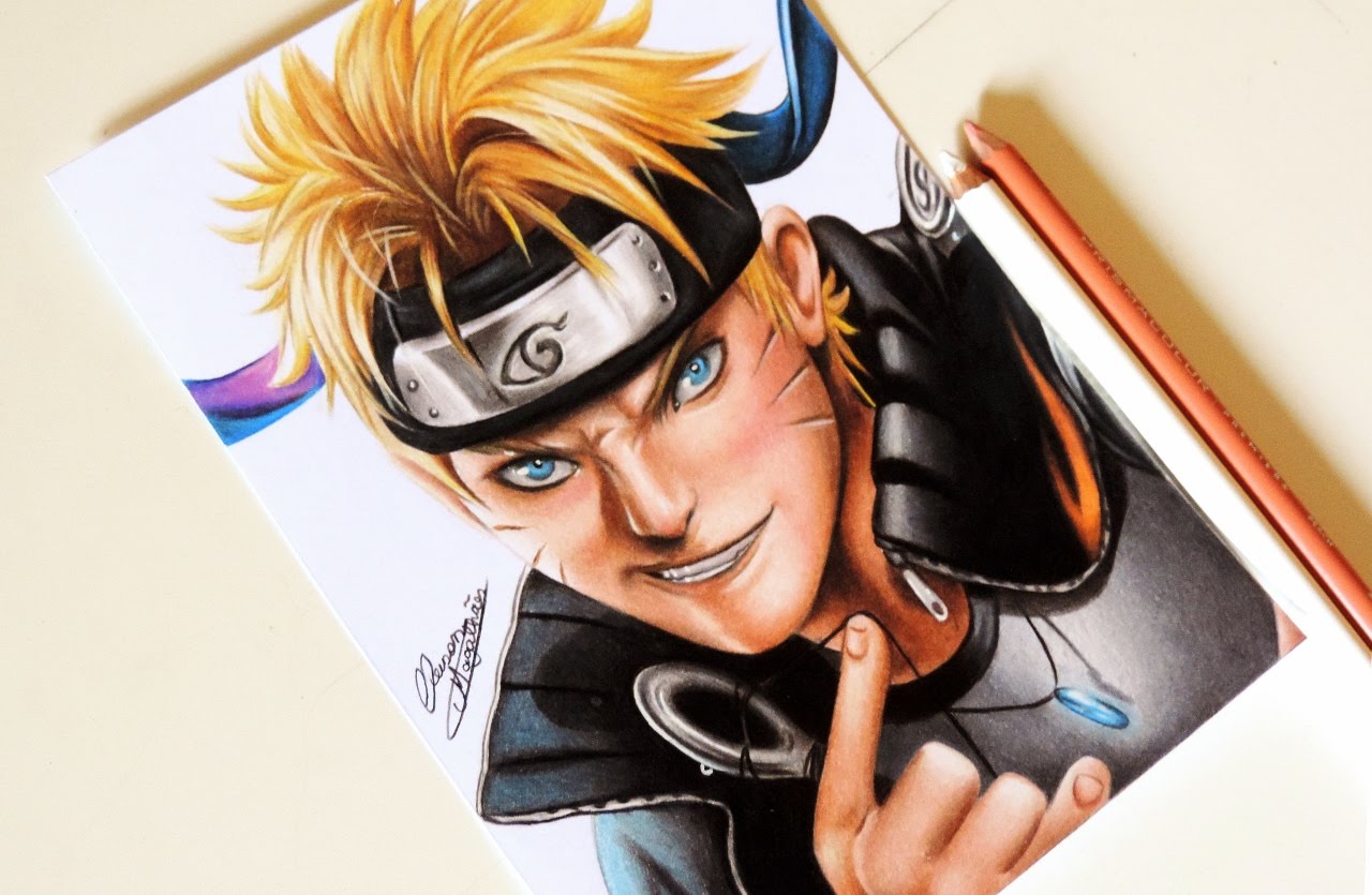 Drawing Realistic Naruto | Desenhando Naruto Realista ( Releitura de Fanart da Sakimichan )