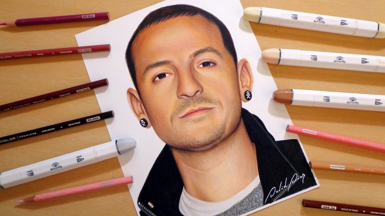 Speed Drawing: Chester Bennington | Linkin Park
