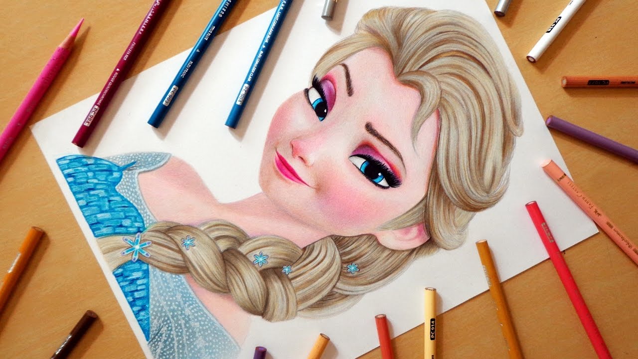 Speed Drawing: Elsa