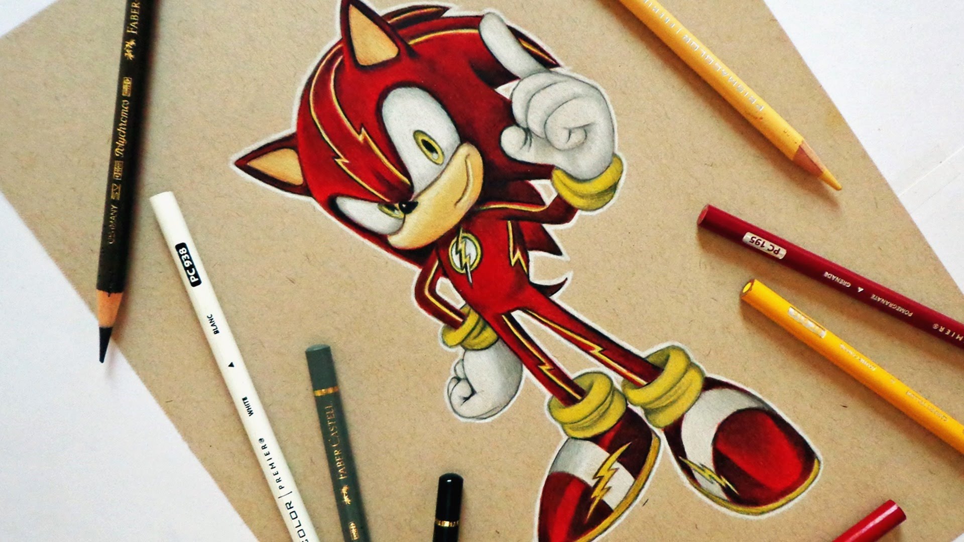 Speed Drawing: “Sonic-Flash”